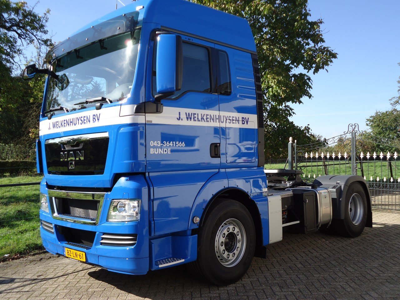 Vrachtwagen bestickering Welkenhuysen BV