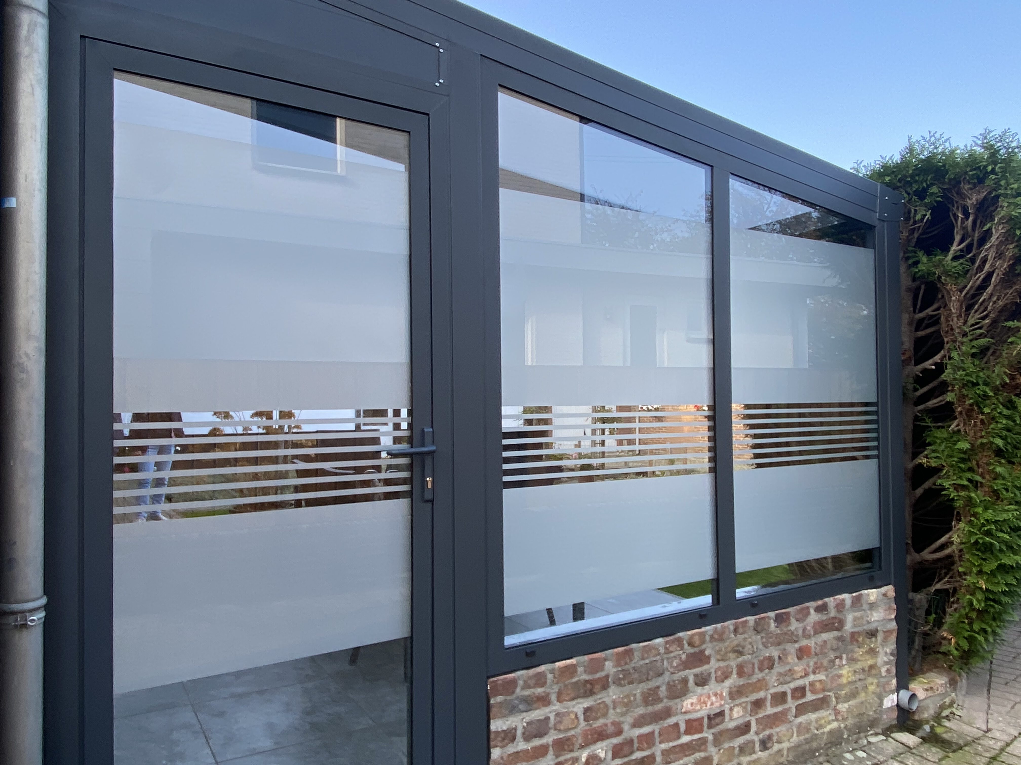 glasfolie zandstraal glas etch folie in hoensbroek heerlen brunssum kerkrade en roermond