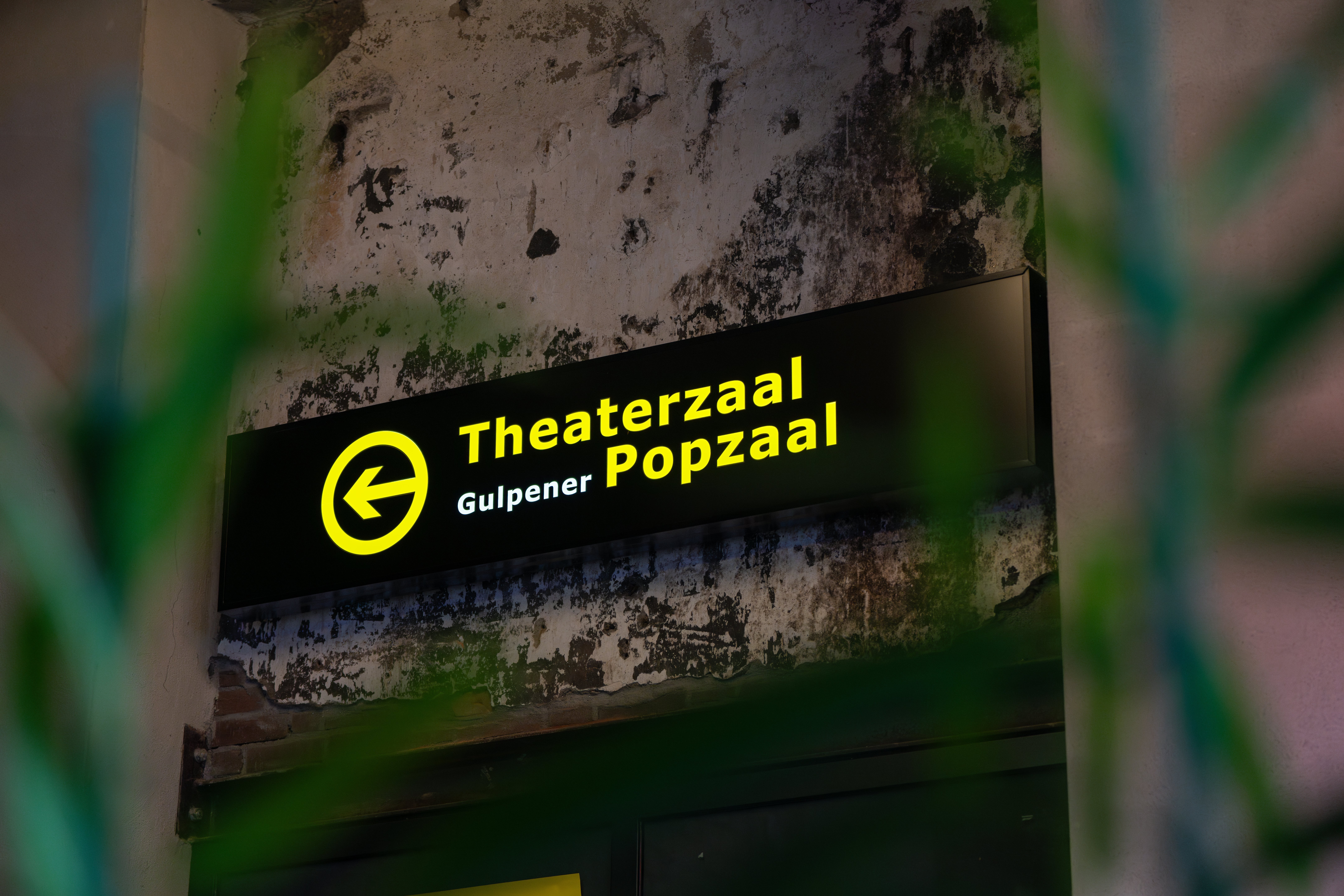 Lichtreclame theater lichtbak met verlichting